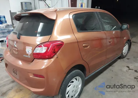 2017 Mitsubishi Mirage Es z USA, uszkodzony, nr VIN ML32A3HJ0HH002755